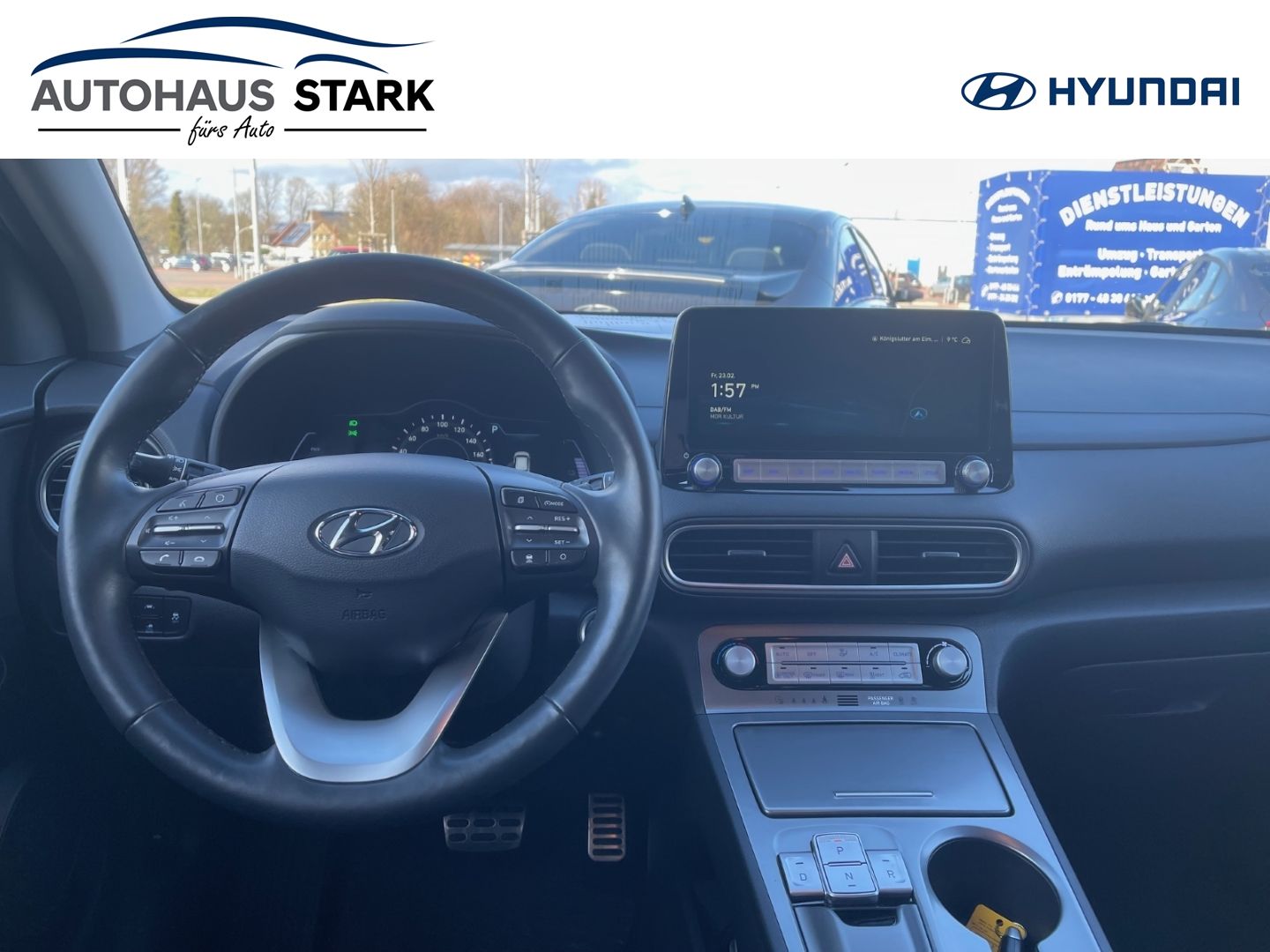 Fahrzeugabbildung Hyundai KONA Elektro Style Navi Kamera Teilleder Allwett